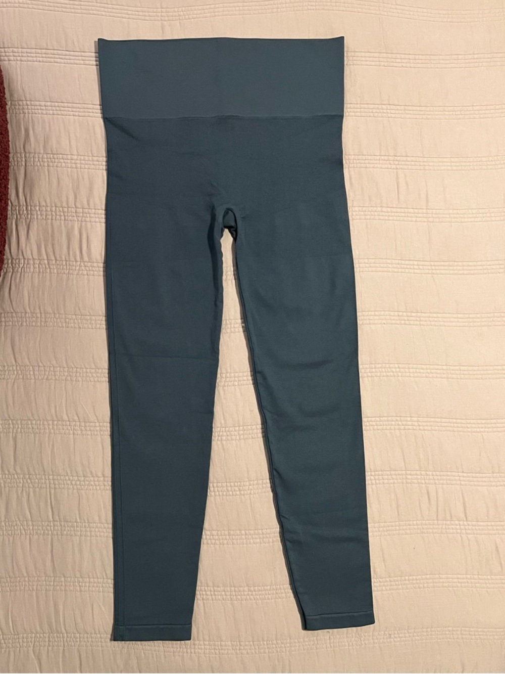 BLANQI Everyday High Waist Postpartum Leggings Blue Gray
